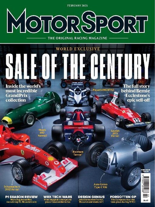 Title details for Motor Sport Magazine by Motorsport Magazine Limited - Available